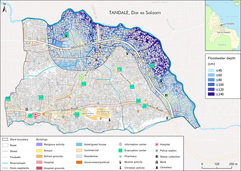 Flood risk mapping in Dar es Salaam: The case of Tandale, Dar es Salaam. By: Ohto Nygren, 3.6.2023 | Resilience Academy