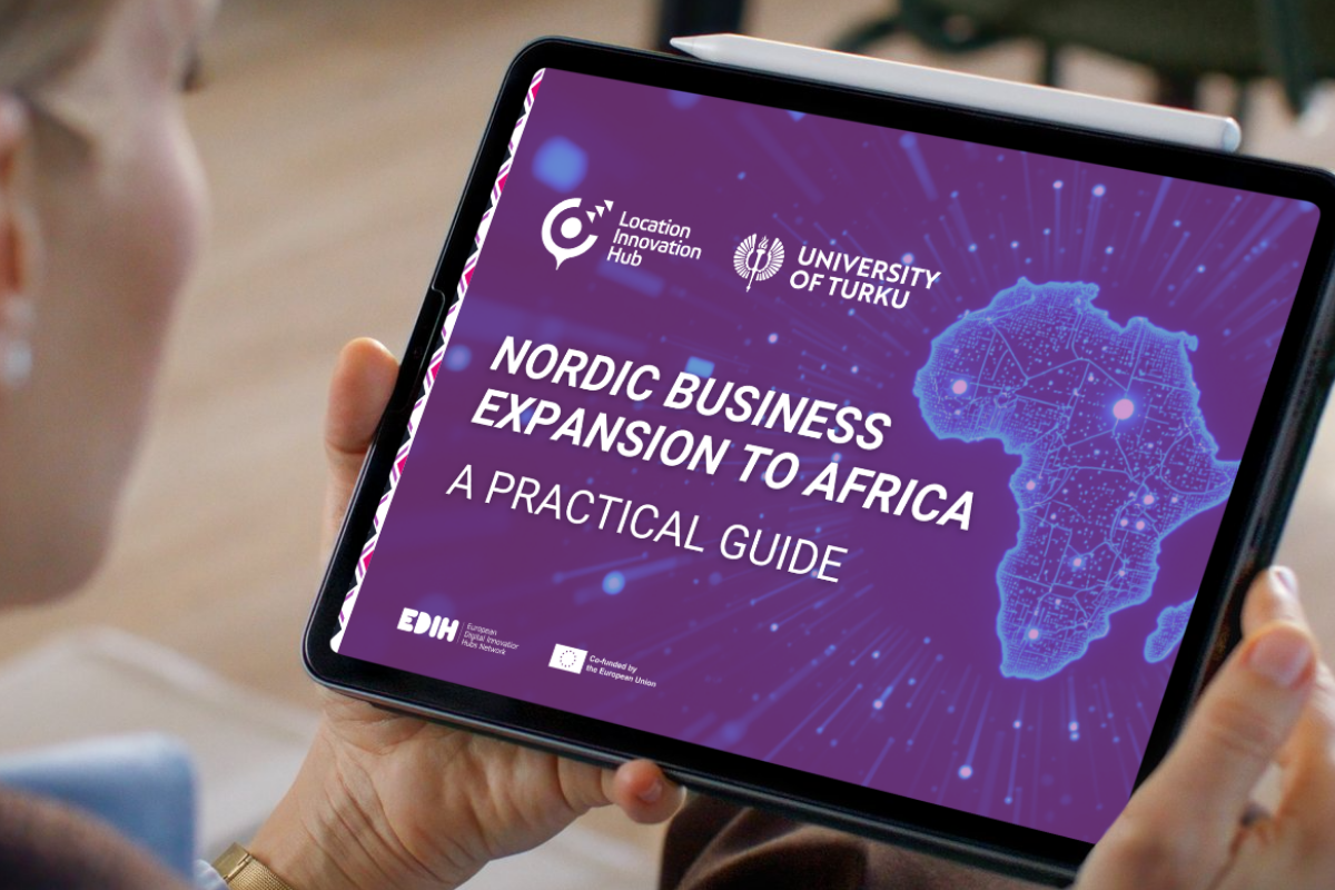 Practical guide for companies aiming to expand their business to Africa is freely available for downloading - click the image or link above that takes you to Location Innovation Hub website 